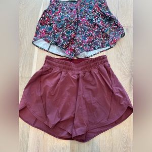 Lululemon Shorts 5” size 8 multi color